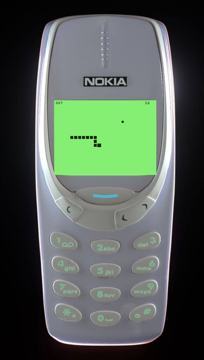 Charmin Snake — Snake on a Nokia 3310